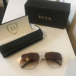 Dita Midnight Special Gold Sunglasses